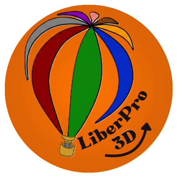 Logotipo LiberPro 3D Moldes e Projetos ©Liberpro, 2026
